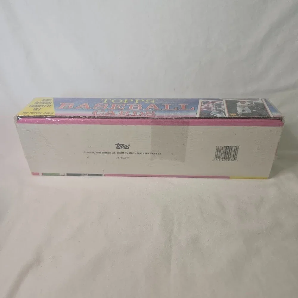 1989 Topps Baseball Complete Factory Sealed Set 1-792 Johnson Biggio RCs & More!